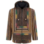 Kunst und Magie Kurzjacke Kapuzenjacke Kapu Hoodie Mischfarben/Gelb