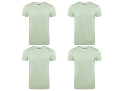 riverso T-Shirt RIVAaron O-Neck 4er Pack Hellgrün/Grün