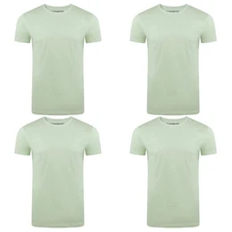 T-Shirt RIVAaron O-Neck 4er Pack (4-tlg) Organic Cotton Bio 100% Baumwolle