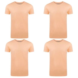T-Shirt RIVAaron O-Neck 4er Pack (4-tlg) Organic Cotton Bio 100% Baumwolle
