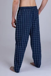 LuukFeel Schlafhose Hellblau/Blau/Gelb