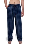 LuukFeel Schlafhose Hellblau/Blau/Gelb