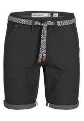 Indicode Chinoshorts Acton Dunkelblau/Grau/Dunkelgrau