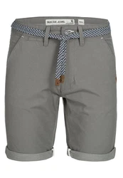 Indicode Chinoshorts Acton Grau/Dunkelgrau/Hellgrau