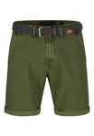 Indicode Chinoshorts Caedmon Dunkelgrün/Khaki/Grün