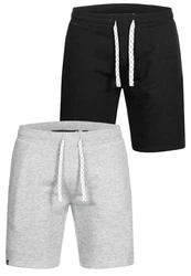 Indicode Sweatshorts Eddy Dunkelblau/Grau/Dunkelgrau/Blau