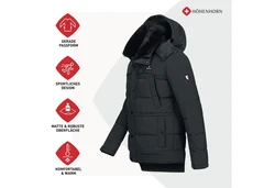 Höhenhorn Adamelo Herren Winter Jacke Schwarz/Dunkelgrau/Grau