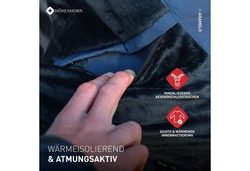 Höhenhorn Adamelo Herren Winter Jacke Schwarz/Dunkelgrau/Grau