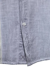 KingKerosin Kurzarmhemd Motor Service Workwear Style Grau/Blau/Hellgrau/Hellblau