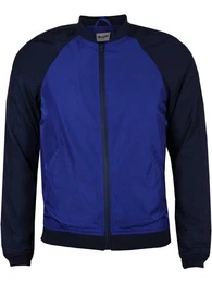 Sweatjacke Windjacke Bomber mit Stehkragen