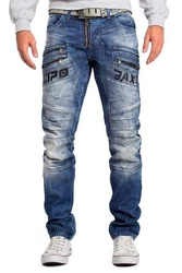 Cipo & Baxx Regular-fit Jeans Hose BA-CD491 BA-CD491