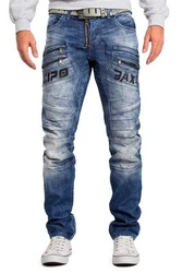 Cipo & Baxx Regular-fit Jeans Hose BA-CD491 BA-CD491