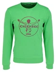 Chiemsee Sweatshirt im Label-Look Grün/Neonfarben/Türkis