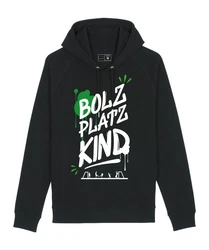 Bolzplatzkind Sweatshirt Hoody Braun/Schwarz