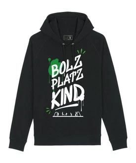 Bolzplatzkind Sweatshirt Hoody Braun/Schwarz Bolzplatzkind Sweatshirt Hoody Braun/Schwarz