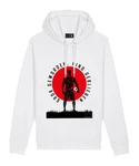 Bolzplatzkind Sweatshirt Sundowner Hoody Weiß/Rot