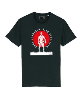 Bolzplatzkind T-Shirt Sundowner Rot/Schwarz/Braun