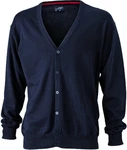 James & Nicholson V-Neck Cardigan Dunkelblau/Blau/Hellblau James & Nicholson V-Neck Cardigan Dunkelblau/Blau/Hellblau