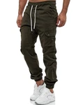 Tazzio Herren Cargo Chino Regular Fit Jogger Hose 16610 16610