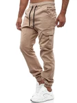 Tazzio Herren Cargo Chino Regular Fit Jogger Hose 16610 16610