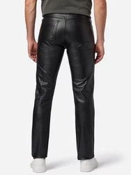 RICANO Lederhose No. 3 TR Schwarz/Braun/Rot/Creme