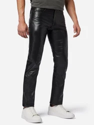 RICANO Lederhose No. 3 TR Schwarz/Braun/Rot/Creme