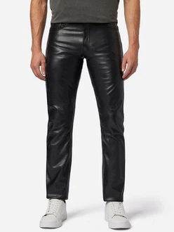 RICANO Lederhose No. 3 TR Schwarz/Braun/Rot/Creme