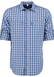 Tom Collins Langarmhemd Ekasy Hellblau/Blau/Dunkelblau