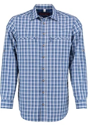 Tom Collins Langarmhemd Ekasy Hellblau/Blau/Dunkelblau
