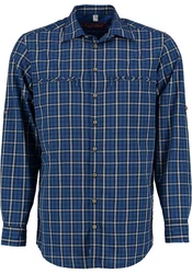 Tom Collins Langarmhemd Swuma Hellblau/Rot/Blau