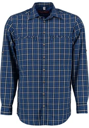 Tom Collins Langarmhemd Swuma Hellblau/Rot/Blau