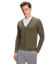 Strickjacke (1-tlg) aus reiner, extrafeiner Merinowolle