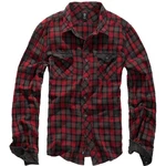 Brandit Hemd Duncan Check Shirt Rot/Dunkelrot