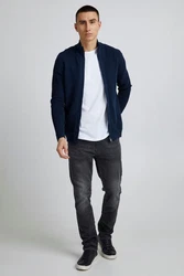 !Solid Strickjacke SDNicklas Dunkelblau