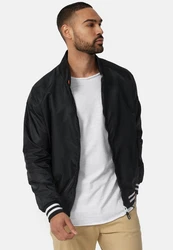 Indicode Herren Jacke Ayser mit Stehkragen & Reißverschluss Schwarz