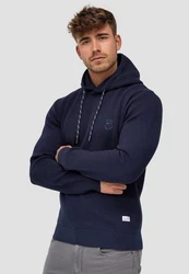 Indicode Strickpullover Longview Dunkelblau/Blau