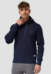 Indicode Strickpullover Longview Dunkelblau/Blau