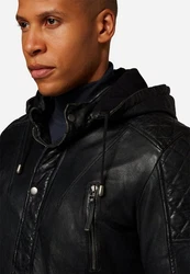 RICANO Lederjacke Sheena-M Schwarz
