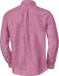 Polo Sylt Langarmhemd Dunkelrot/Rot/Rosa
