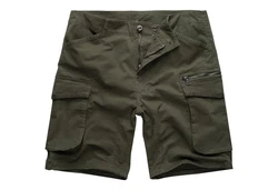 Hhenhorn Herren Cargo Shorts Bermuda Dunkelgrün/Khaki