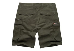 Hhenhorn Herren Cargo Shorts Bermuda Dunkelgrün/Khaki
