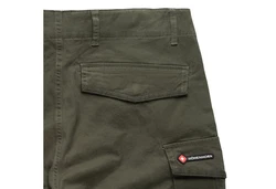 Hhenhorn Herren Cargo Shorts Bermuda Dunkelgrün/Khaki