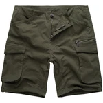 Hhenhorn Herren Cargo Shorts Bermuda Dunkelgrün/Khaki