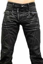 Cipo & Baxx Regular-fit-Jeans Herren Jeans Hose Orange/Schwarz/Grau/Grün