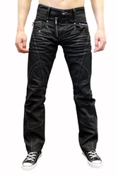 Cipo & Baxx Regular-fit-Jeans Herren Jeans Hose Orange/Schwarz/Grau/Grün