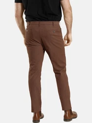 Charles Colby Stoffhose BARON GALMY Khaki/Braun/Beige/Dunkelbraun