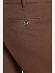 Charles Colby Stoffhose BARON GALMY Khaki/Braun/Beige/Dunkelbraun