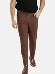 Charles Colby Stoffhose BARON GALMY Khaki/Braun/Beige/Dunkelbraun