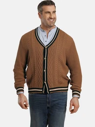 Cardigan DUKE STARKS +Fit Kollektion, strukturiert