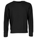 Fruit of the Loom Sweatshirt Lightweight Raglan Sweat Schwarz/Dunkelgrau